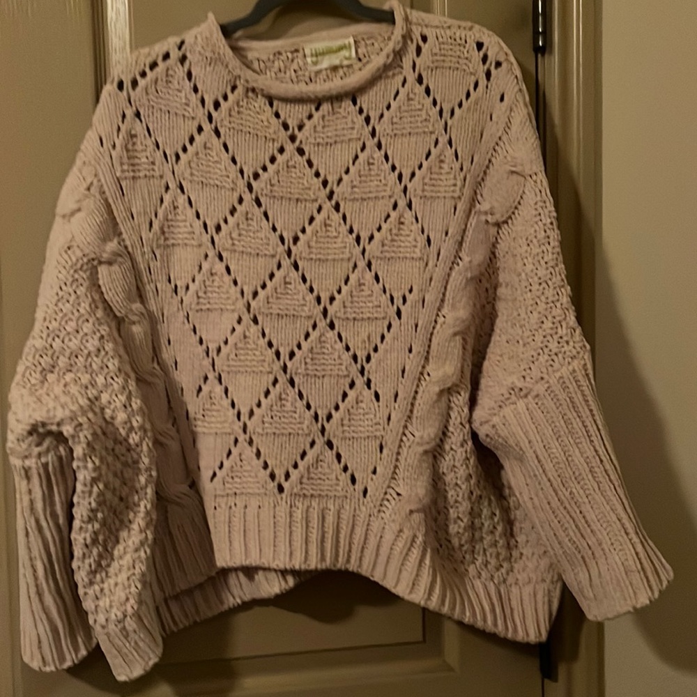Yummy Sweater Co. - Cream Chenille - Size S/M